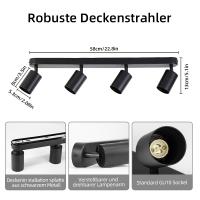 Lámpara De Punto LED GU10 Ajustable Para Techo Y Pared Iluminación Interior Para Sala De Estar Dormitorio Cocina Bombilla LED - details 5