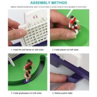 Juego De Fútbol Para Mesa Miniatura Juguetes Interactivos Para Niños Regalos De Fútbol Para Niños - details 3