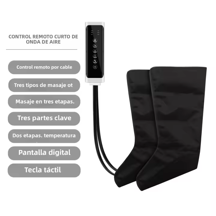Masajeador De Pies Con Presión De Aire JAIYORL Mejora La Circulación Sanguínea Masaje Profundo De Relajación Muscular Con Control Manual Para Piernas Y Pies - 1