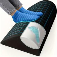 1pc Ergonómico Soporte De Pies Para Escritorio Oficina Con Cubierta Lavable Esponja Soporte De Pies Rocker Material Poliéster 100% - details 0