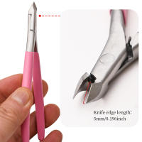 Tijeras De Cutícula Y Pelacutículas Acero Inoxidable Herramientas De Pedicura Para Cuidado De Uñas Con Hojas Filosas - details 1