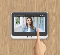 EZVIZ Mirilla digital WiFi con pantalla táctil 4,3", lente HD gran angular 166°, detección PIR con alerta al móvil, audio bidireccional, visión nocturna IR (5 m) y batería recargable. Seguridad Inteligente en Casa - details 1