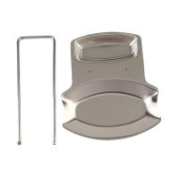 Rack De Cocina De Acero Inoxidable Soporte Para Ollas Tazas Y Cubiertos Organizador De Estufa Estante Para Cubiertos Y Sopas - details 2