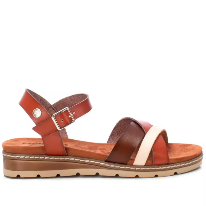 Refresh 171777 Sandalia Mujer Camel Hielo 106000106001  MARCAS MUJER Refresh Sandalias Sandalias cuña-plataforma - 1