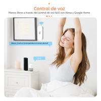 Sensor Inteligente De Temperatura Y Humedad ZigBee/WiFi Tuya Batería Poderada Para Seguridad Doméstica Compatible Con Alexa Y Google Home - details 5
