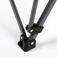 Silla plegable de camping plegable Antivuelco Aktive con reposabrazos, medidas 59x68x97cm, estable y portátil - details 4