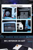 Coche De Escala 1/18 G800 Juguetes De Colección Con Sonido Y Luz Vehículos Todoterreno De Metal Para Niños Regalo Serie - details 6