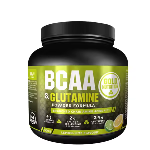 GoldNutrition BCAA + Glutamine Powder - 300 gr - 1