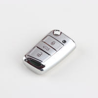 Carcasa Para Llave De Coche Volkswagen VW Polo Golf 7 MK7 Tiguan Passat Skoda Octavia Kodiaq Karoq Seat Ateca Leon TPU - details 2