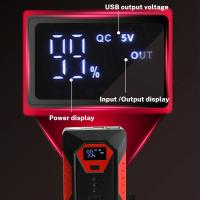 Arrancador de batería de coche 1200A, Banco de energía de 18000mAh, cargador de batería de coche diésel de gasolina, potenciador de batería automático para arrancar el coche, nuevo - details 5