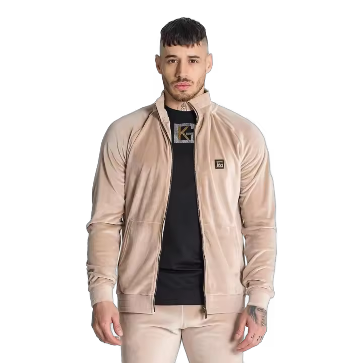 Sudadera Gianni Kavanagh Terciopelo That Is Hot Beig - 1