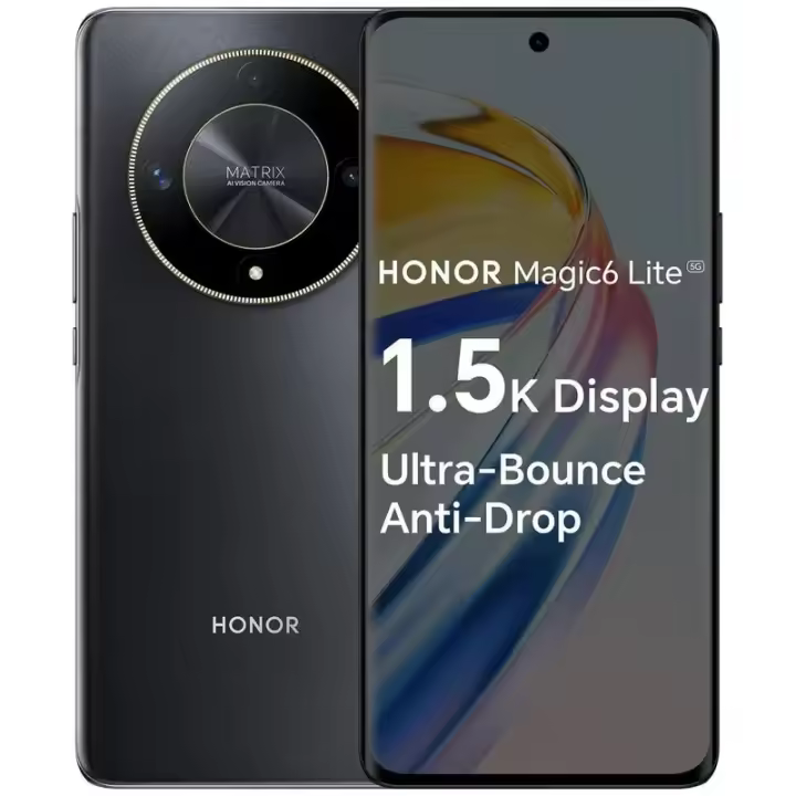 Honor Magic6 Lite 5G (TIENE USO) 8GB/256GB Negro movil libre smartphone, android,ENVIO 24H - 1