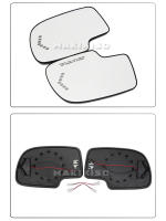 Espejo Retrovisor Para GMC Cadillac Chevy Silverado 1500 2003-2007 Lado Conductor / Pasajero Vidrio Con Señal De Giro Calentado Placa De Señal De Giro - details 3