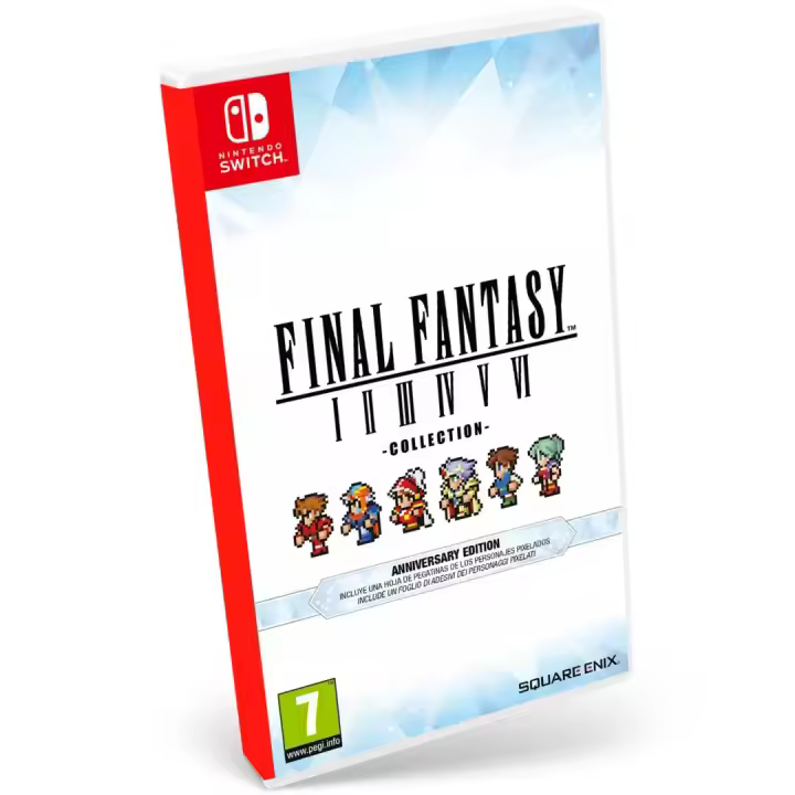 FINAL FANTASY I-VI PIXEL REMASTER COLLECTION SWITCH PAL ESPAÑA NUEVO FISICO ESPAÑOL PRECINTADO  - Videotec - 1