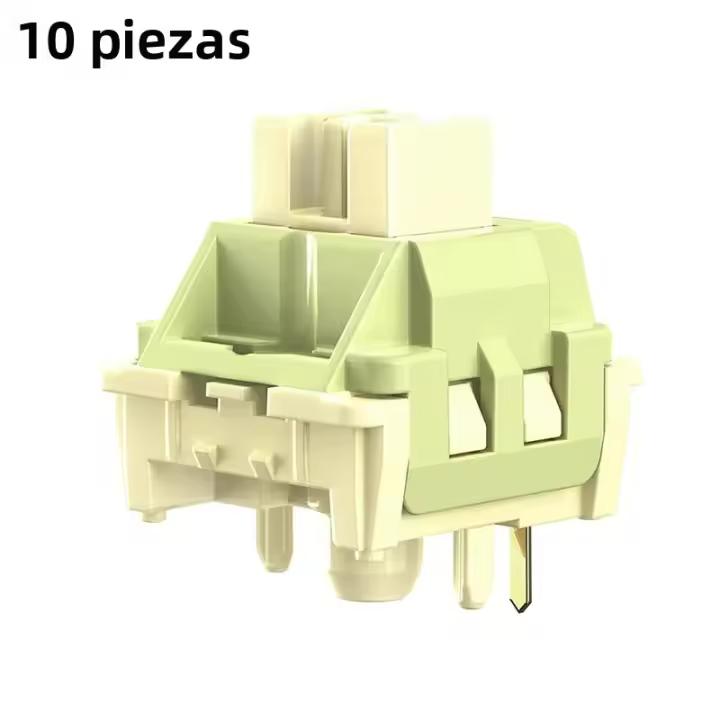 Teclado Mecánico Lubrificado Silencioso Lemon V3 Switches Lineal Tacto 5Pines Axis Hot Swap DIY Para Enthusiasts De Computación - 1