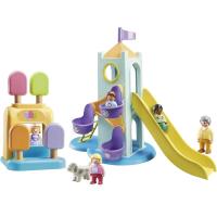 Playmobil 123 parque infantil aventura con tobogán y cabina de helados (71326) - details 4