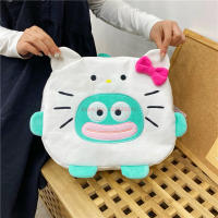 Nueva Mochila De Hombros Kawaii Sanrio Hangyodon Con Diseño De Hello Kitty Y Gato Pequeño De Color Contraste Mochila Versátil Para Adultos Y Adolescentes - details 13