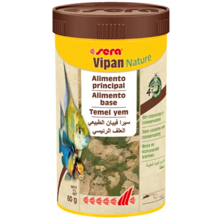 SERA VIPAN NATURE A GRANEL 4 KG - 1
