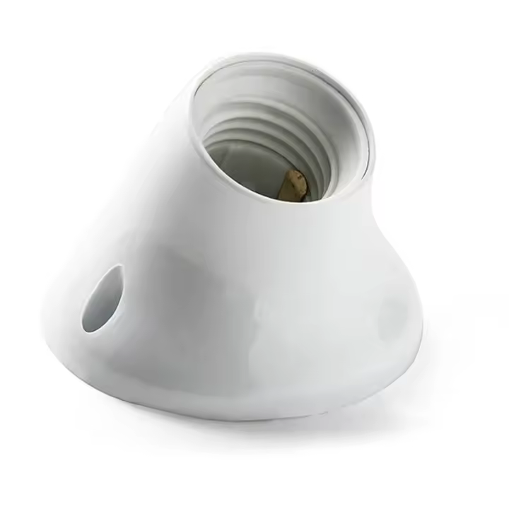 Portalámparas zócalo curvo E-27 Famatel 178 - 1