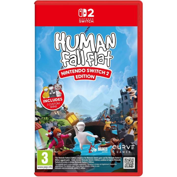 Human fall flat nintendo switch 2 - sealed - pal spain - meridiem games - platforms - puzzles - pre-sale - release 10/23/2026