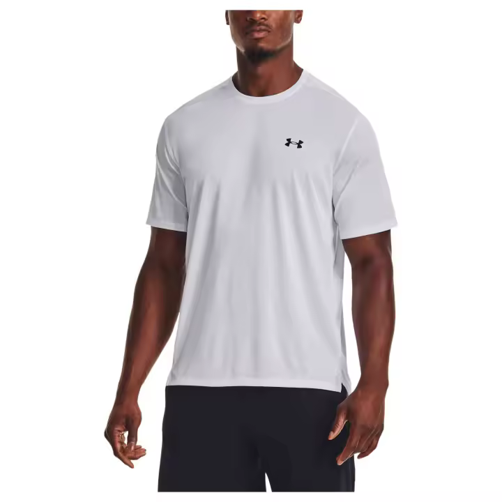 Camiseta de Manga Corta Under Armour Tech Vent para hombre en color blanco - 1
