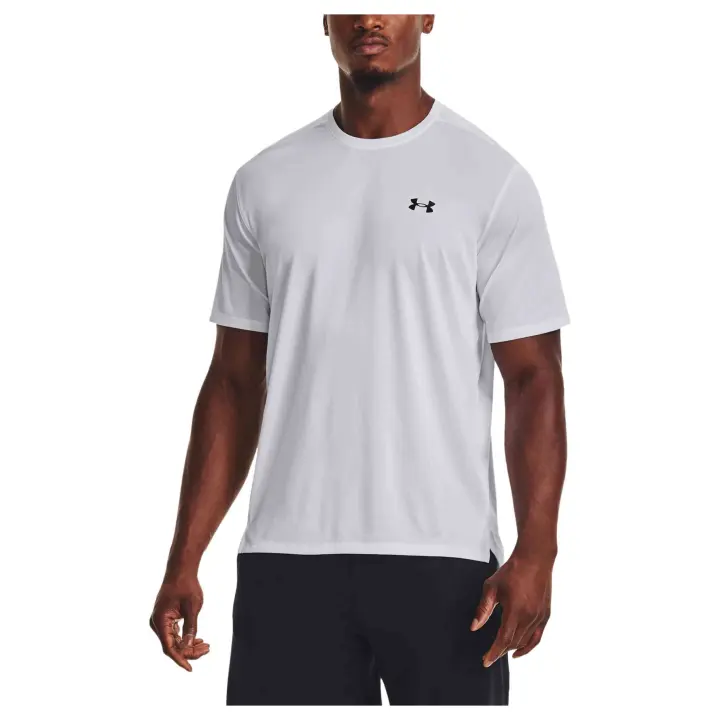 Camiseta de Manga Corta Under Armour Tech Vent para hombre en color blanco - 1