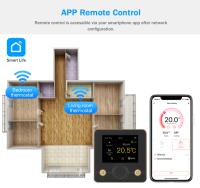 Termostato Inteligente WiFi Para Habitación Tuya Compatible Con Alexa Y Google Home Controlador Digital De Temperatura Programable Para Sistemas De Calentamiento Por Piso O Boilera - details 9
