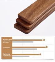 Almohadilla De Muñeca Para Teclado Mecánico De Madera Sólida Adecuada Para Tamaños 87/98/104/108 Personalizables WEIKAV - details 8