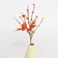 Plantas Artificiales De Calabaza Y Hojas De Maple Para Decoración De Halloween Arreglo Floral Para Sala De Estar Festivales Y Fotografía De Props - details 17