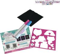 Cefa Toys - Pizarra Luminosa Mágica La Casa de Muñecas de Gabby, Pizarra con Tablero Luminoso Portátil, Incluye 8 Luces de Colores y 2 Rotuladores Borrables - details 3