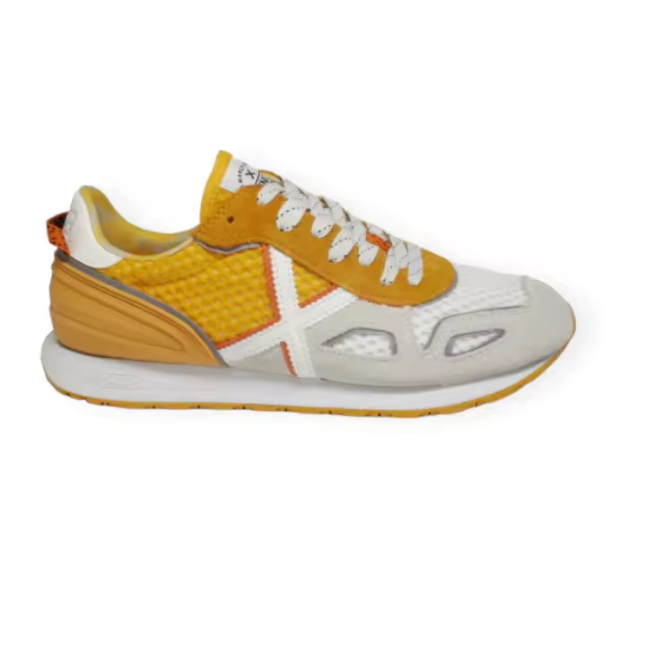 SNEAKER PARA HOMBRE MUNICH MASSANA EVO 550 NARANJA ESTILO RETRO RUNNING - 1