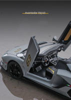 Coche De Juguete a Escala 1/24 Lambor Aventador SVJ63 En Aleación Con Sonido Luz Y Retroceso Para Niños Y Coleccionistas - details 3