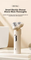Afeitadora Eléctrica Para Hombres Máquina De Afeitar Barba Con Cuchilla Flotante 3D Lavable Recargable Por USB Máquina De Corte De Pelo - details 0