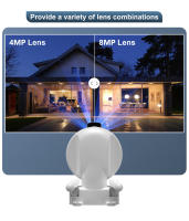 Cámara PTZ IP 8MP HD Exterior Doble Lente Wifi Vigilancia Seguridad AI Seguimiento Automático Monitorización Video Impermeable - details 4