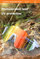 Gafas De Ciclismo Unisex Photochromic UV400 Lentes De Película De Color Para Hombres Y Mujeres Gafas De Sol Para Bicicleta - details 0
