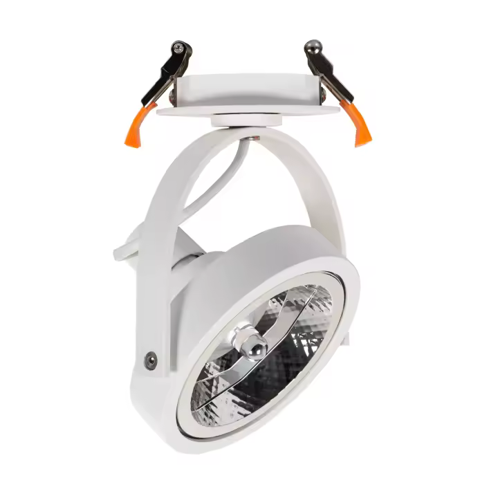 Ledkia Foco Downlight LED 12W AR111 Corte Ø 80 mm No Flicker 3000K Blanco Cálido - 1