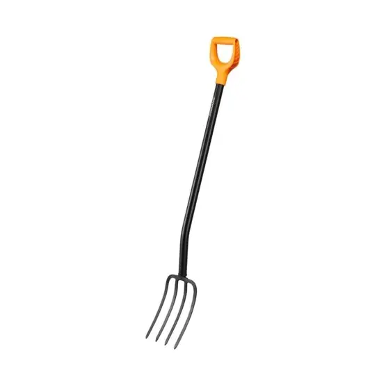 HORCA DE JARDINERIA FISKARS SOLID, PARA AIREAR Y REMOVER, ALTURA 1.2 CM, ANCHO 18.5 CM - 1