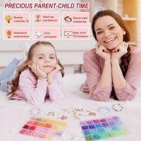 Kit De Hacer Pulseras Con 4800 Piezas De Cuentas De Arcilla En 48 Colores Para Niñas De 8 a 12 Años Kit De Joyería Preppy Regalo - details 0