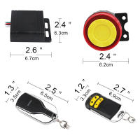 Alarma De Seguridad Para Motocicleta Anti-Robo Con Control Remoto Carcasa Para Llave Motorbike Scooter Accesorio Antirrobo - details 2