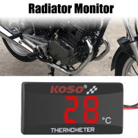 Medidor De Temperatura Para Tanque De Agua 0-120°C Monitor Con Indicadores Rojo Y Azul Advertencia Termómetro Para Motocicleta Con Sensores Universal - details 6
