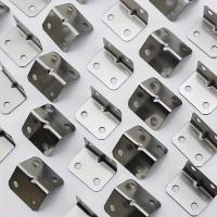 100 Piezas De Bracket De Esquina Metálico Estilo Silvery Para Reforzamiento Y Seguridad De Cajones Con 20 Piezas De Bracket L Y 84 Tornillos - details 1