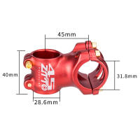 ZTTO Tornillo De Bicicleta MTB Y Carretera 45mm CNC Alta Resistencia Ligero Ángulo De 7 Grados 31.8mm Colores Para Ciclismo Gravel XC AM Piezas - details 4