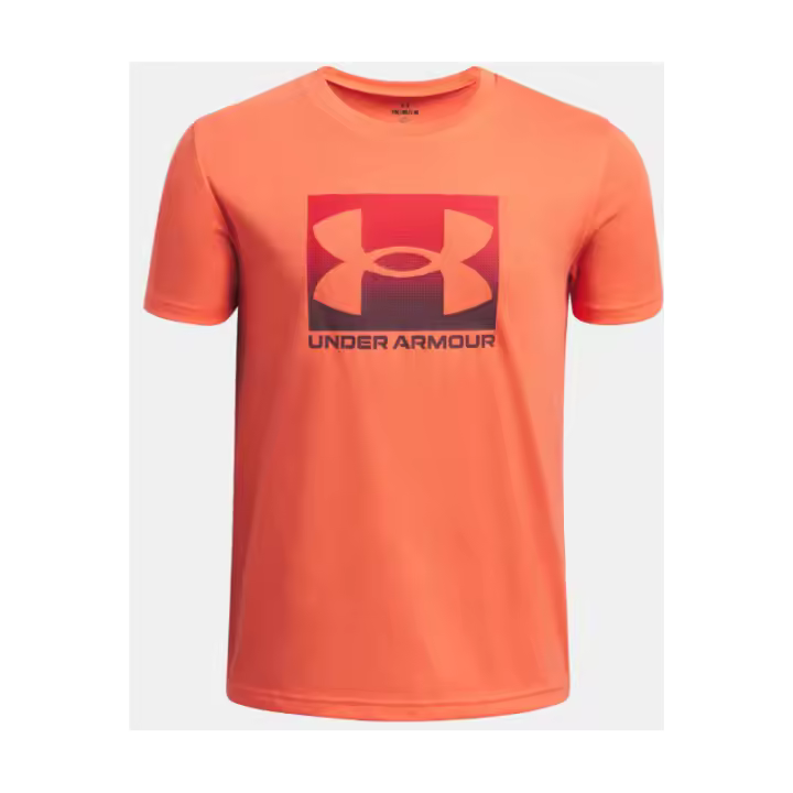 CAMISETA CORTA JUNIOR UNDER ARMOUR COLOR NARANJA - 1