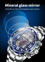 Reloj Deportivo De Lujo Para Hombre FOXBOX Dual Display Analógico-Digital Acero Inoxidable Impermeable Con Caja Reloj De Pulsera Quartzo - details 4