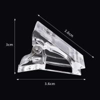 10 Pcs Extensiones De Uñas De Gel Polímero LED Clip De Construcción Para Manicura Herramienta De Arte De Uñas Clips De Tiras De Uñas - details 4
