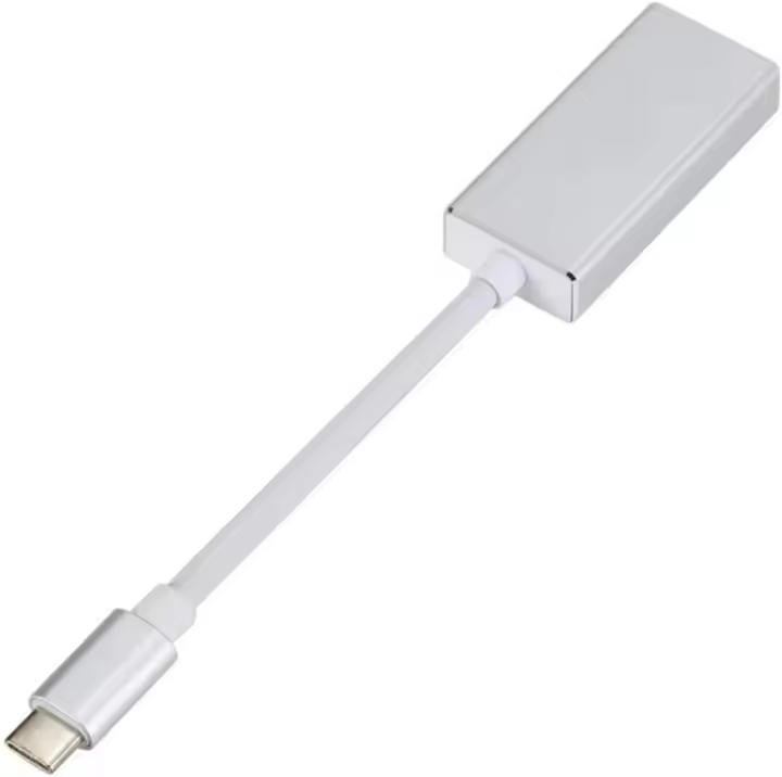FGNS.Adaptador Tipo-C a DisplayPort (4K),Adaptador USB C Tipo C Thunderbolt 3 a DisplayPort 4K Compatible con MacBook Air MacBook Pro, iMac, iPad Pro, Dell XPS, Surface Book 2/Go - 1