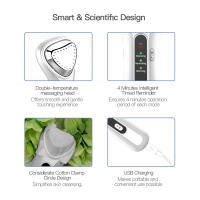 Máquina De Tratamiento Facial Galvanico Antiarrugas Acné Rejuvenecimiento Piel EP RF EMS LED Belleza Equipamiento USB Cargador Plástico - details 7