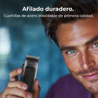 Cortapelos Power Blade PrecisionCare con cuchillas de acero inoxidable, ajuste de palanca y 6 peines para diferentes longitudes y funciones - details 4
