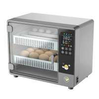 Incubadora de 24 huevos con tipo de cajón, girador con reposición automática de cama de agua, Control de temperatura, pantalla táctil，Animales de granja，Pollo，Egg incubator - details 0