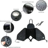 Cubre Piernan | Cubrepiernes para Scooter Cubre Piernes para Motos, Manta Térmica Cubre Piernes para Moto, Impermeable Protector De Piernes Univ-Ersal para Moto Scooter - details 1
